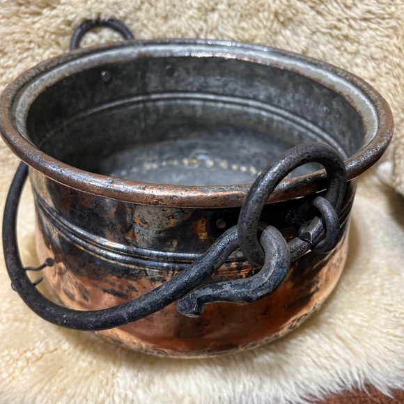 Copper caldron pot - Picture 4 of 10